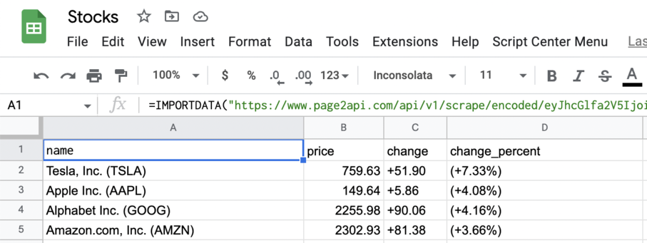 How to Import Yahoo Finance Data into Google Sheets?